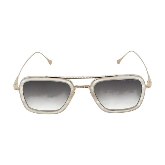 Dita Flight Sunglasses in Gold and Gray transperent - Picture 7 of 7